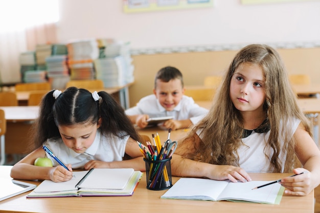 Schüler im Unterricht