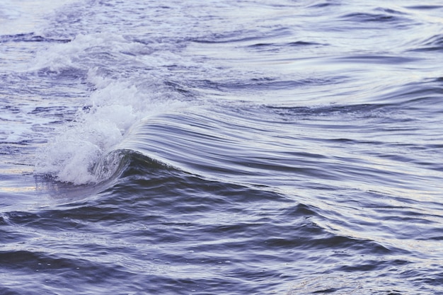 Kostenloses Foto schuss einer schönen welle im meer