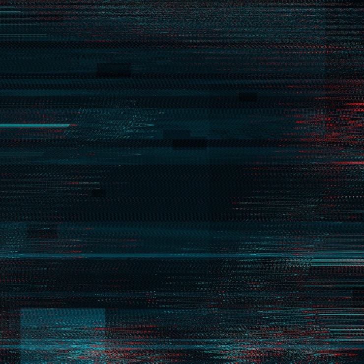 Kostenlose Foto schwarzer glitch-effekt-texturhintergrund