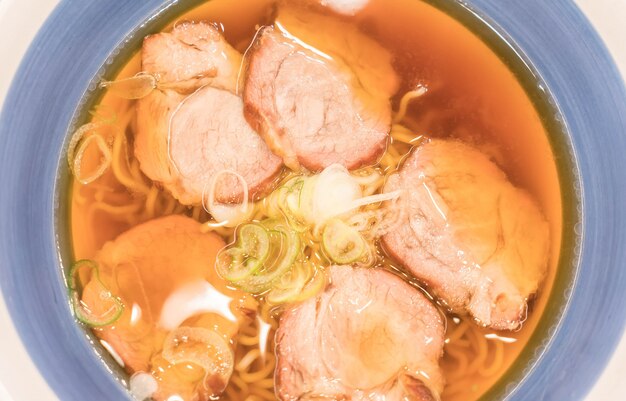 Schweinefleisch Ramen Nudel