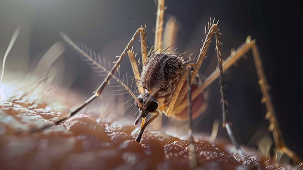 Kostenloses Foto sehr detaillierte mücken