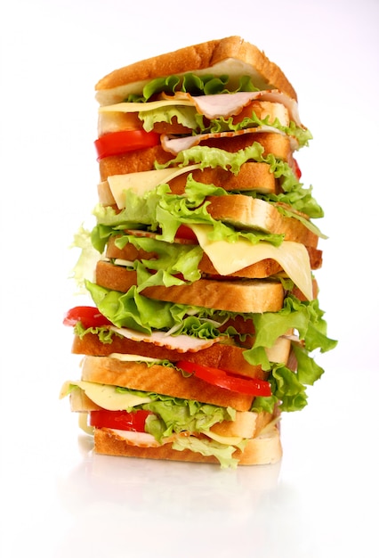 Sehr großes Sandwich