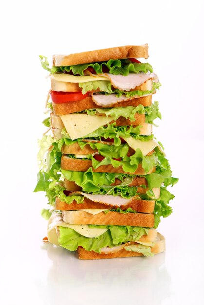 Sehr großes Sandwich