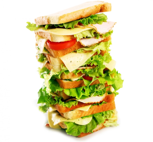 Sehr großes Sandwich