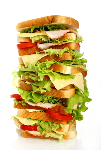 Sehr großes Sandwich