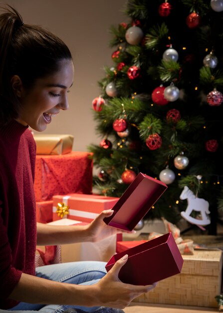 Seitenansicht fsmiley Frauen-Öffnungsgeschenk