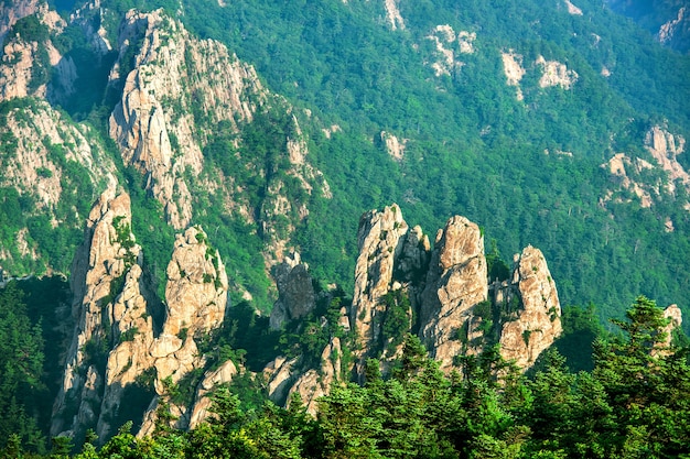 Seoraksan National Park, der beste Berg in Südkorea.