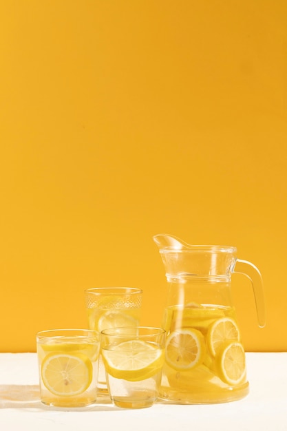 Servierfertige Limonade