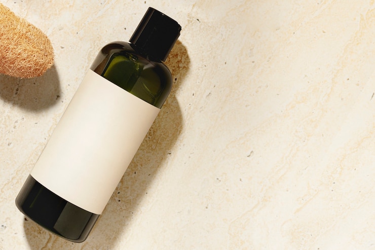 Kostenlose Foto shampooflasche, schönheitsprodukt
