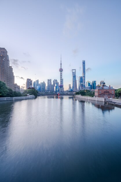 Shanghai Skyline Panorama