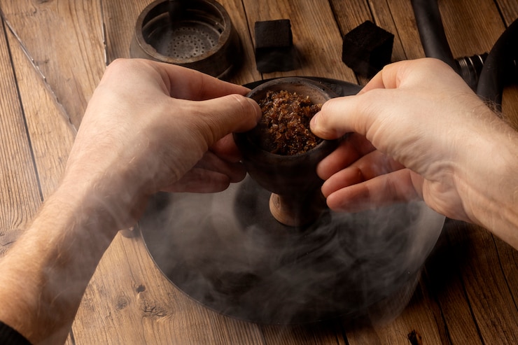 Kostenlose Foto shisha-stillleben-sortiment