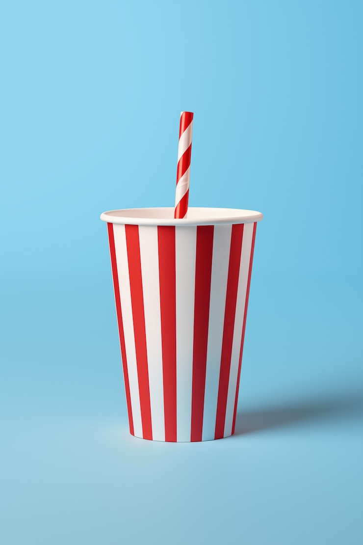 Kostenlose Foto sicht auf 3d-kino-getränk