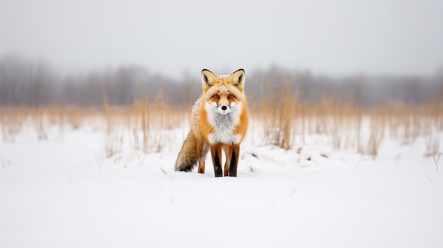 Kostenloses Foto sicht auf den wilden fuchs