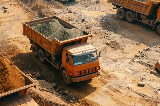 Kostenloses Foto sicht auf eine moderne baustelle