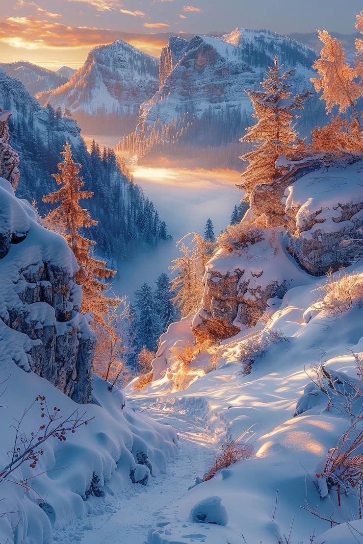 Kostenlose Foto sicht auf felsformationen mit naturlandschaft