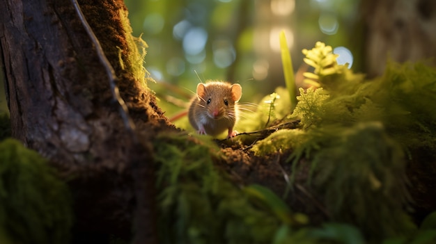 Kostenloses Foto sicht auf wilde nagetiere