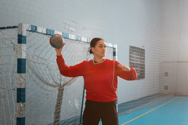 Sichtweise eines Handballspielers