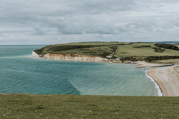 Sieben Schwestern Klippe in Sussex