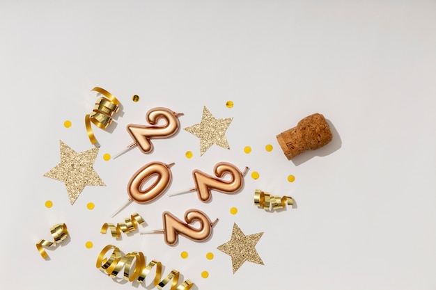 Silvesterparty-Arrangement mit Kopienraum