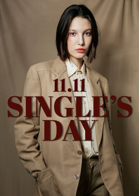 Single's Day Banner-Design