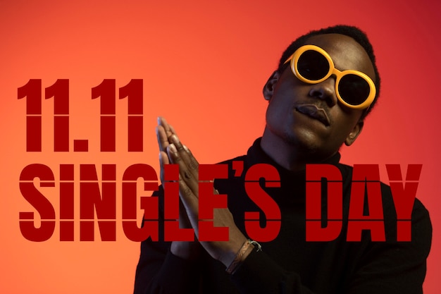 Single's Day Banner-Design