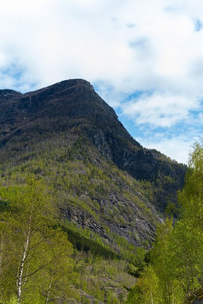 Skjolden Norwegen 16. Mai 2023 Berg