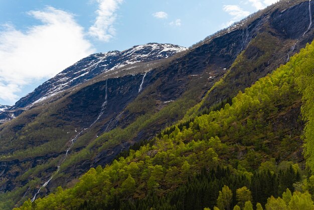 Skjolden Norwegen 16. Mai 2023 Berg