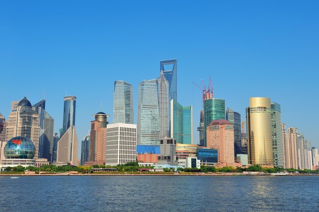 Skyline von Shanghai