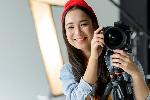 Smiley Fotograf Halt Kamera Kostenlose Foto