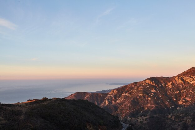 Sonnenaufgang in Malibu