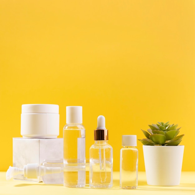 Spa-Arrangement mit Cremeempfängern