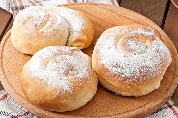 Spanische Brötchen "Ensaimadas"