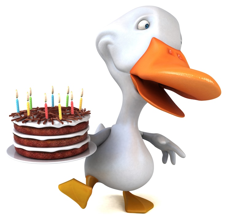 Kostenlose Foto spaß ente 3d illustration