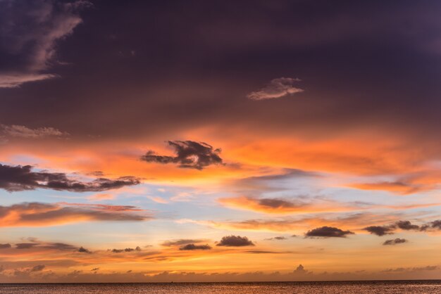 Spektakulärer Sonnenuntergang