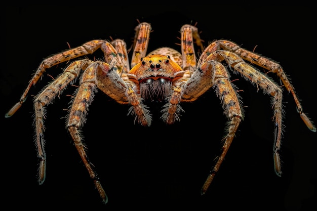 Kostenloses Foto spinne im studio-umfeld