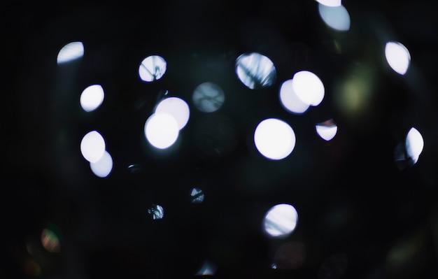 Spinning weiße Lichter