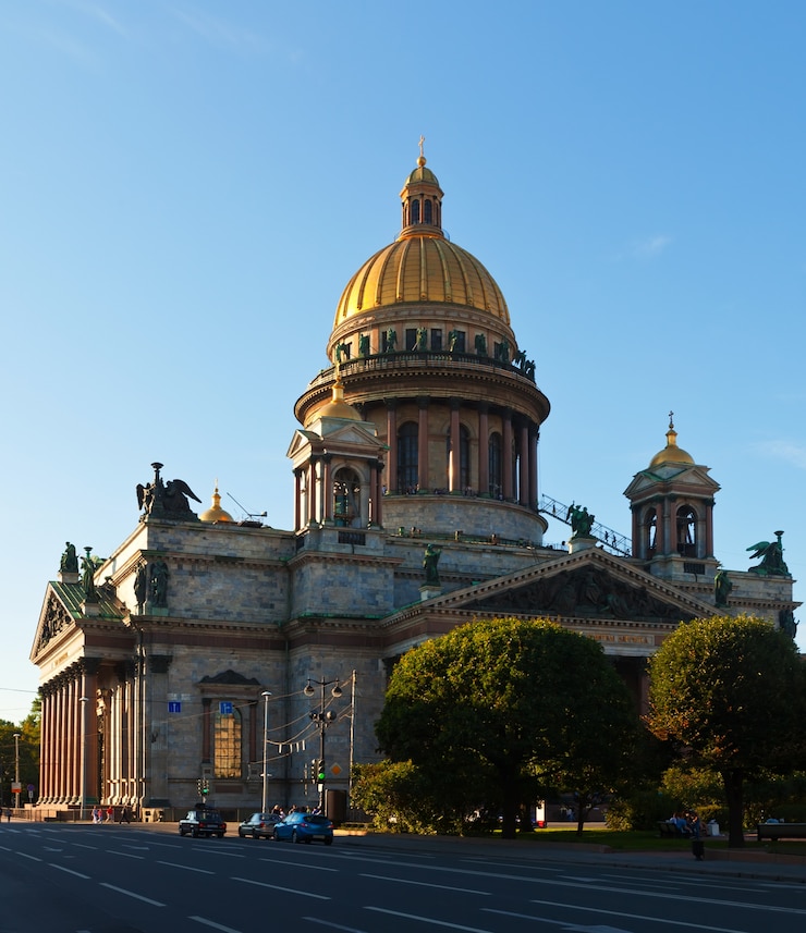 Kostenlose Foto st. isaaks kathedrale in st. petersburg