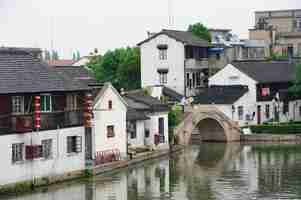 Kostenloses Foto stadt zhujiajiao in shanghai