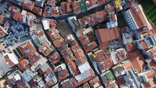 Stadtbild Istanbul, Türkei. Luftaufnahme