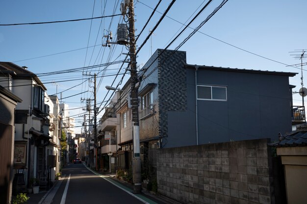 Stadtbild von Tokio tagsüber