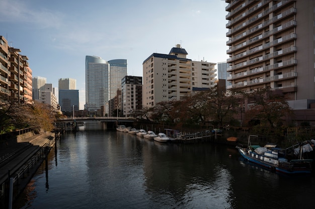 Stadtbild von Tokio tagsüber