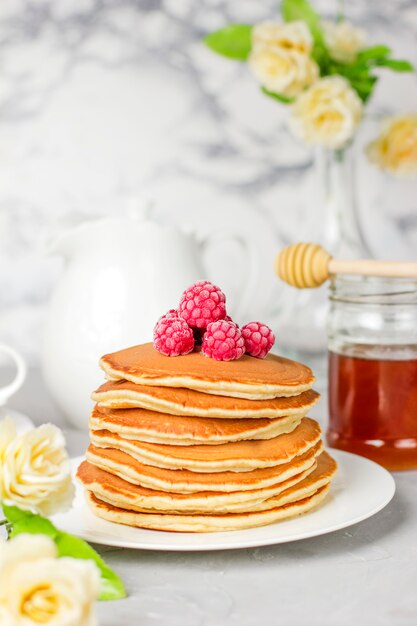 Stapel Pfannkuchen