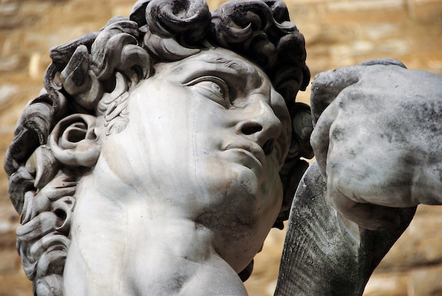 Statue des David von Michelangelo in Florenz