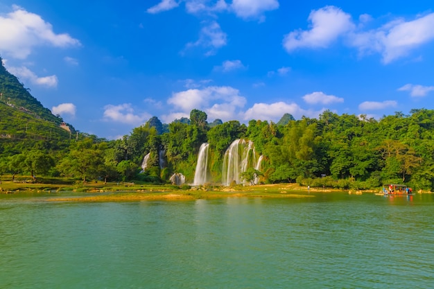 Stein Schönheit tropische Natur natürliches Wasser