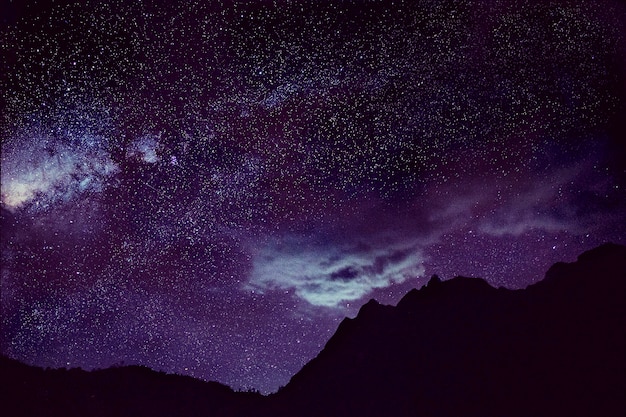 Sterne Dark Sky Beautiful Stunning