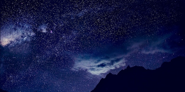 Kostenloses Foto sterne dunkler himmel schön atemberaubend