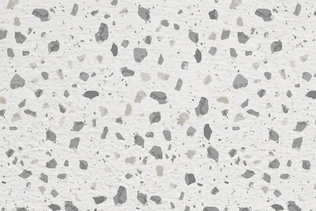 Ästhetischer grauer Hintergrund, ästhetisches Terrazzo-Design