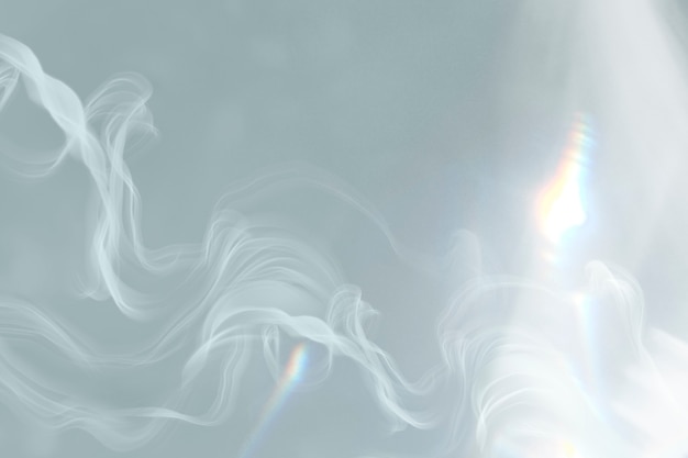 Ästhetischer Hintergrund mit weißem Rauch