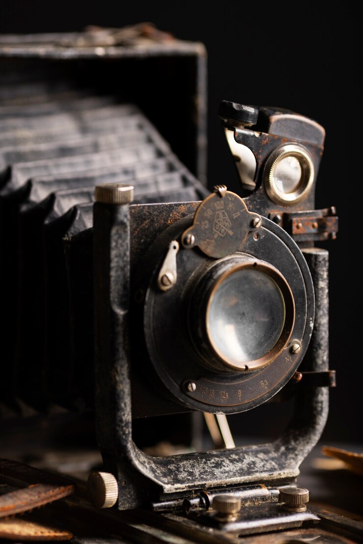 Kostenlose Foto stilleben der anordnung von vintage-objekten