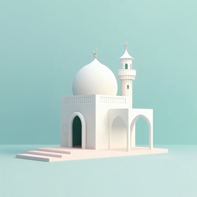 Stillleben des islamischen Kirchengebäudes